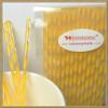 Weststone - 50pcs Colorful Acrylic swirl sticks for cake pop or lollipop candy (Yellow) view 2