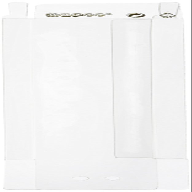Mopec E34 Box Flat Rectangular for 4 Napolitanas, Pack of 25