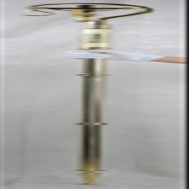Haolin 78 3/4" H Gold Bishop Crosier Beautiful and Nice G-15