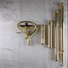 Haolin 78 3/4" H Gold Bishop Crosier Beautiful and Nice G-15 view 3