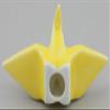Arita Ware 465601 Misono Kitagawa Chopsticks Rest, Origami Crane, Yellow view 4