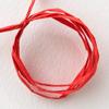 Heads Paper Raffia Ribbon, 0.2 inch (5 mm) Width x 164.4 ft (50 m) Roll, Red/Red Heads PR-RE view 1