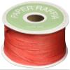 Heads Paper Raffia Ribbon, 0.2 inch (5 mm) Width x 164.4 ft (50 m) Roll, Red/Red Heads PR-RE view 2