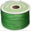 Heads Paper Raffia Ribbon, 0.2 inch (5 mm) Width x 164.0 ft (50 m) Roll, Green Heads PR-GR view 2