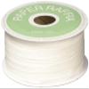 Heads PR-WH Paper Raffia Ribbon, 0.2 inch (5 mm) Width x 164.0 ft (50 m) Roll, White view 2