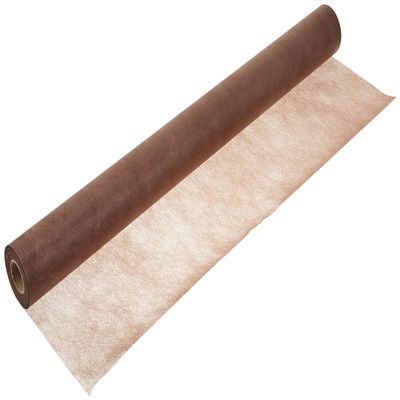 Heads WF-RO7 Plain Wrapping Paper, 25.6 inches (65 cm) Width x 65.6 ft (20 m) Roll, Brown