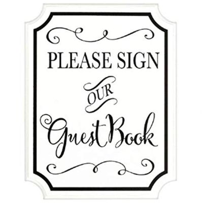 Guest Book Sign With Easel | Wedding and Engagement Party