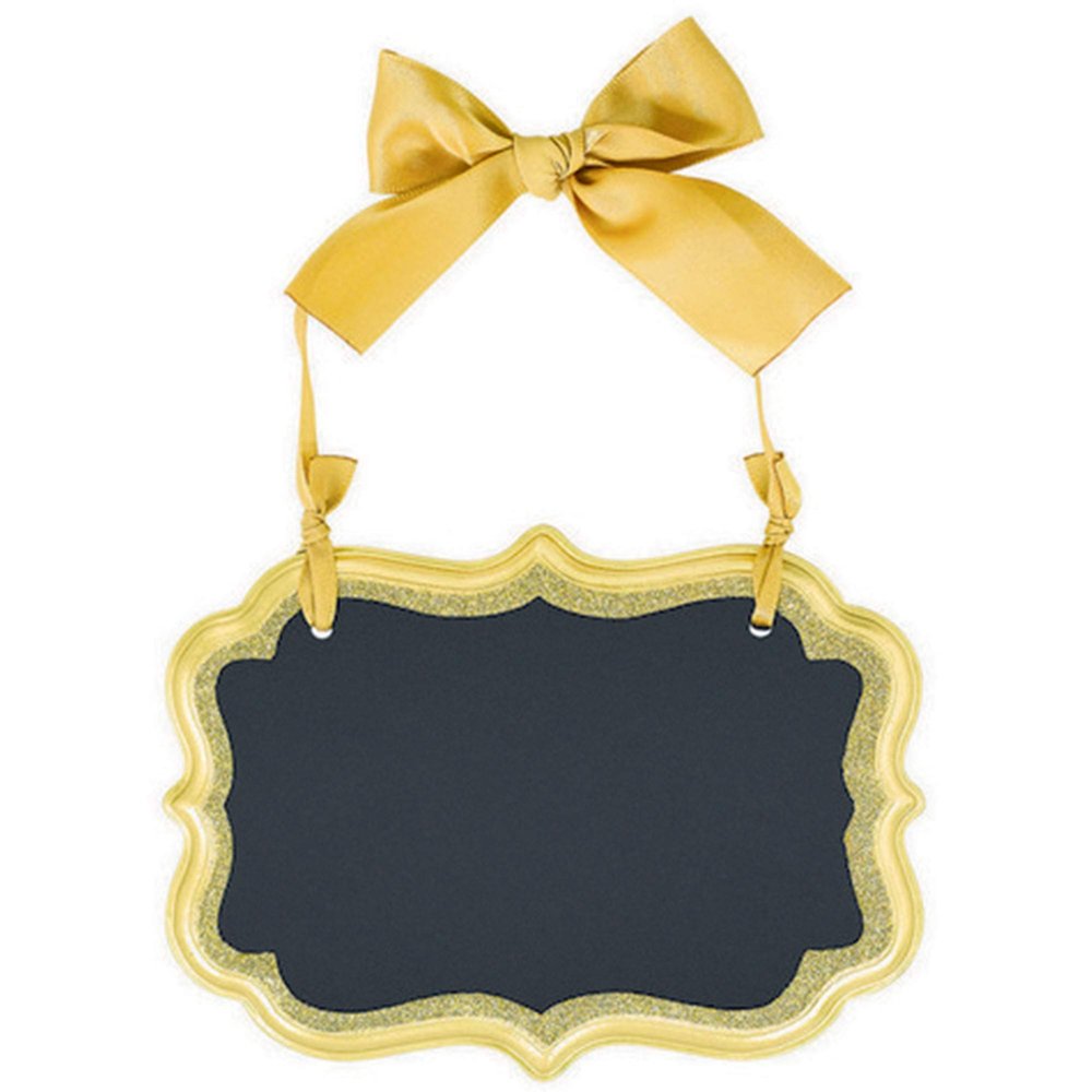 Small Marquee Sign - Gold Glitter
