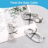 SumDirect 1000Pcs 5inches Plastic Twist Bag Gift Bag Cable Ties for Party Cello Candy Bags Cake Pops (5inches) view 4