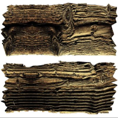 Decorative Wall Art Haunted Wood Boards Peel And Place Stickers Decoration