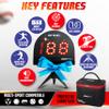 NET PLAYZ Speed Radar, Muti-Sports Radar Gun (Hands-Free) Measure Speed Sensors for Baseball Softball Tennis Soccer Hockey Lacrosse Handball | Training Aids / Gadget Gifts view 3