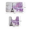 Amagical Paris Eiffel Tower Mat Set Toilet Mat Set Non Slip Bathroom Carpet Rug (5) view 4