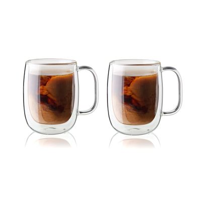 Zwilling Sorrento Double Wall Glass Set of 2, 335 ml, Glass
