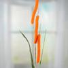 Factory Direct Craft Group of 12 Colorful Orange Artificial Cattails for Arranging, Crafting and Embellishing view 3