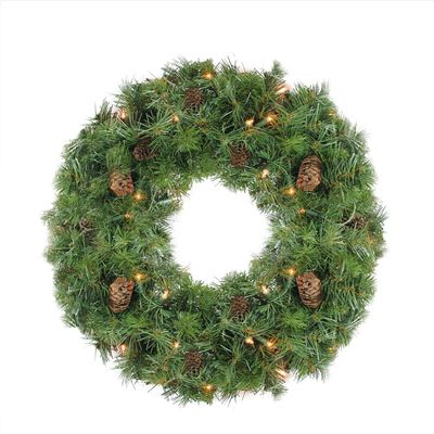 Northlight Z99420 24" Pre-Lit Dakota Red Pine Artifici