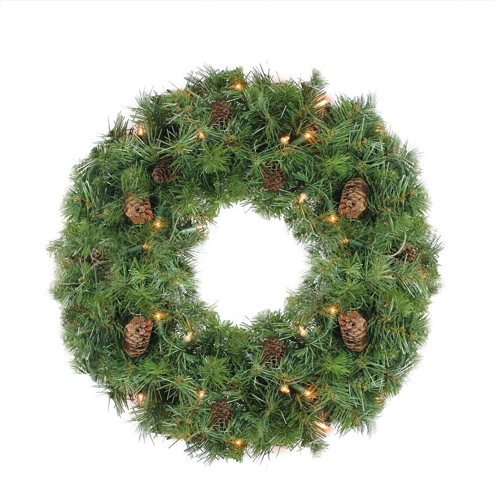 Northlight Z99420 24" Pre-Lit Dakota Red Pine Artifici