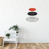 All Quality Oval Please Remove Your Shoes Thank You Sign - Durable Material | Easy Installation | Help Keep Floors Clean - Blue/Gold - Small (1 Pack) view 4