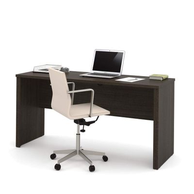 Bestar Embassy Narrow Desk Shell, 66W, Dark Chocolate