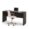 Bestar Embassy Narrow Desk Shell, 66W, Dark Chocolate view 1