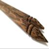 Chopsticks Palm Wood Unique Wood Gain Handmade Noodles Rice Kitchen Food Chopstick Engraved Round Shape view 1