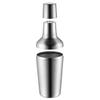 WMF Cromargan 5pc Stainless Steel/Beech Wood Matrjoshka bar Gift Set (Jigger, Tongs, Sieve, Pestle, Measure), Dishwasher Safe view 3