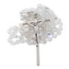 Venerare Catholic Crystal Wedding Rosary (Silver-Tone) view 1