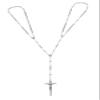 Venerare Catholic Crystal Wedding Rosary (Silver-Tone) view 4