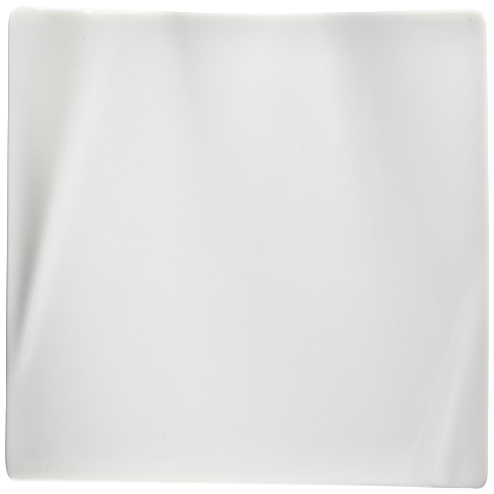 (Koyotoki) Neptune KT400087 Pure White 10.2 inches (26 cm) Long Square Plate