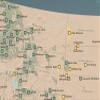 US National Forests & Grasslands Map 18x24 Poster (Tan & Slate Blue) view 2