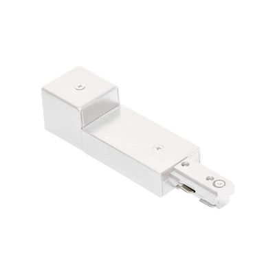 JESCO LIGHTING H1LEBX-WT Conduit End Feed for H Track - White