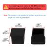 uxcell Rubber Square Designed Furniture Foot Leg Cover Caps 20mmx20mm 8pcs view 2