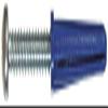 Hillman .25 in. Dia. x 1-3/8 in. L Plastic Pan Head Conical Anchor 20 pk view 1