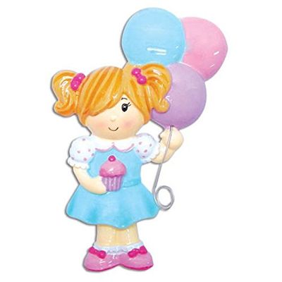 Polar X Birthday Girl Personalized Christmas Tree Ornament