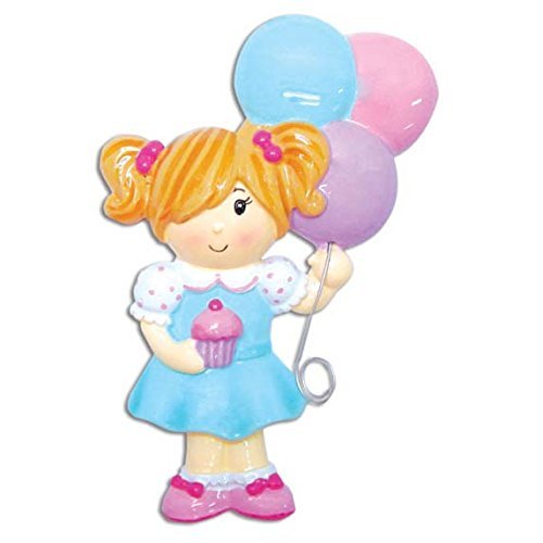 Polar X Birthday Girl Personalized Christmas Tree Ornament
