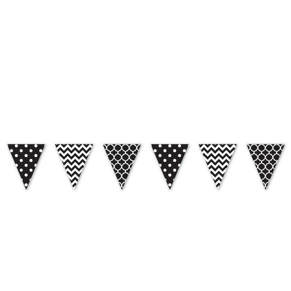 Amscam Banner, 12 feet x 10 1/2 inches, Jet Black