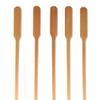 BambooMN 9.8" Premium Bamboo Arrow Shrimp Meat Fruit Kebab Skewer - Carbonized Brown - 300 Pieces view 1