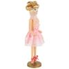 15.5" Decorative Wooden Christmas Nutcracker Blonde Ballerina in Pink Tutu view 4