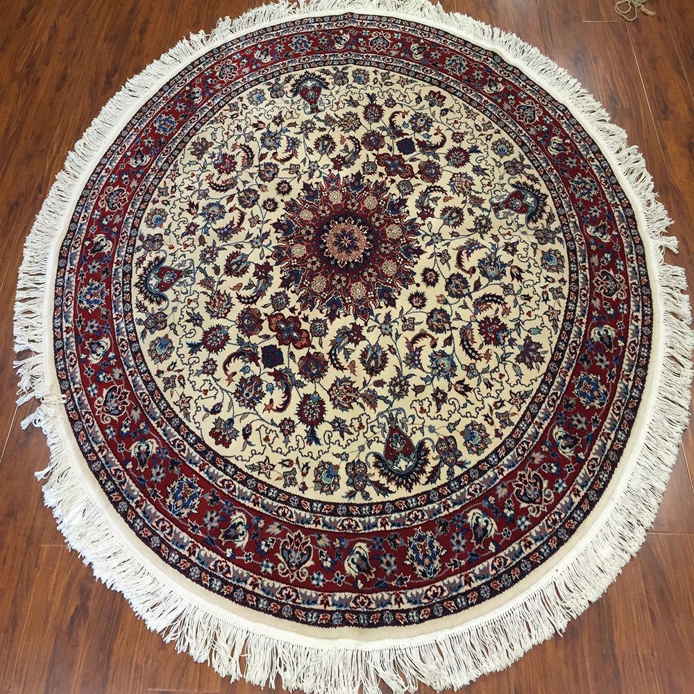Chinese Persian Isfahan design round