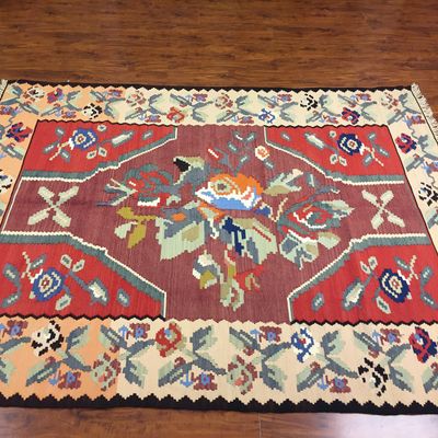 Kilim with Cool Design