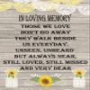 Wedding Table Sign - In Loving Memory Wedding Sign 8x10 Sunflowers and Mason Jar 8x10 ((Unframed)) view 1