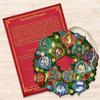 12 Days of Christmas Wreath Wooden Ornaments Set of 2 Art by G.DeBrekht 8185313 - Designocracy view 4