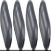 eve-mode Shapeline Sink End Basket, Large, Flat Type, Dedicated Rubber Legs, Set of 4 view 2