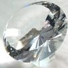 Custom Engraving Crystal Diamond paper weight view 1