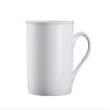 Nishida 130009 Cylindrical Mug, 10.2 fl oz (290 ml), White, Ceramic, Large Capacity view 3