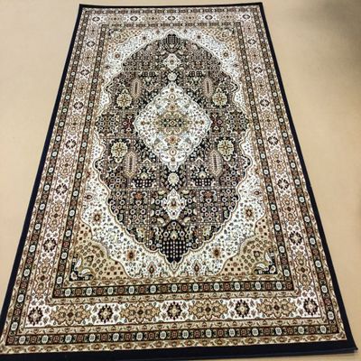 5' x 8' Beautiful Navy/Cream Traditional Rugs Made in Turkey (5 x 8, Green/Cream)