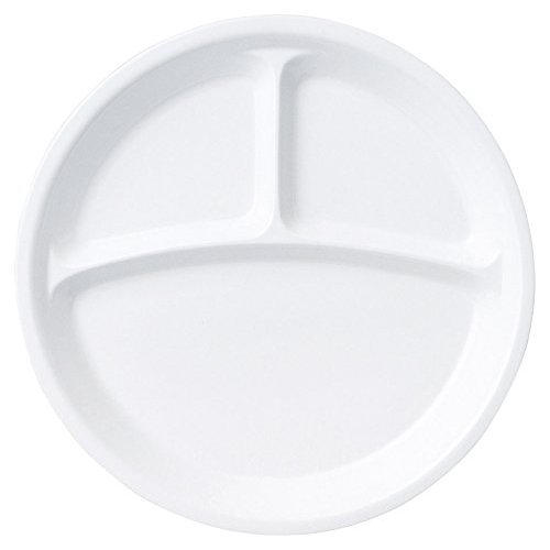 Vict MT-VC-024 10.6 inches (27 cm) 3-Divider Reward Plate