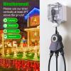 Outdoor Light Timer Waterproof, 24 Hours Plug in Timer with 2, 4, 6 or 8 Hours Countdown Mode, 3 Grounded Dusk to Dawn Electrical Outlet for Outdoor Backyard Garden Patio Lights Christmas Decorations view 3