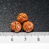 Holyart Rosary Parts, Carved Wood Beads view 3