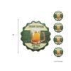 Ceramic Coaster Set Gift: Instant German view 2