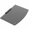 VIVO Floating Wall Mount Tempered Glass Shelf for DVD Player, Audio, Gaming System, Streaming Devices, Black, MOUNT-SF011 view 1
